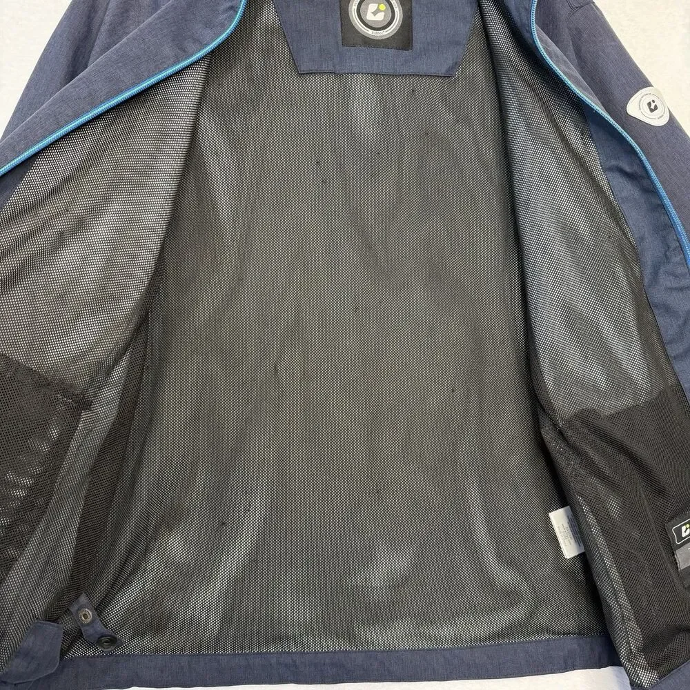Killtec Sz 164 US 14 Boys Blue Jacket Waterproof Windproof Designed in Germany